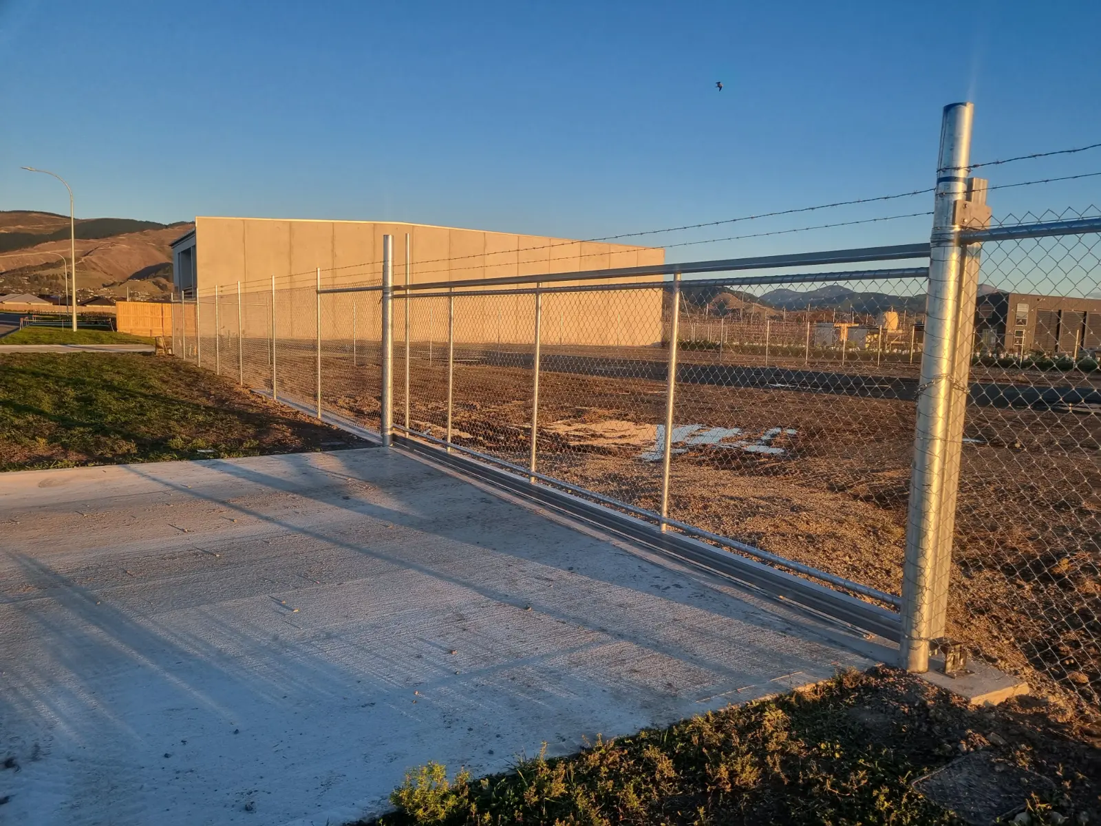 Security Fence Sliding Gate